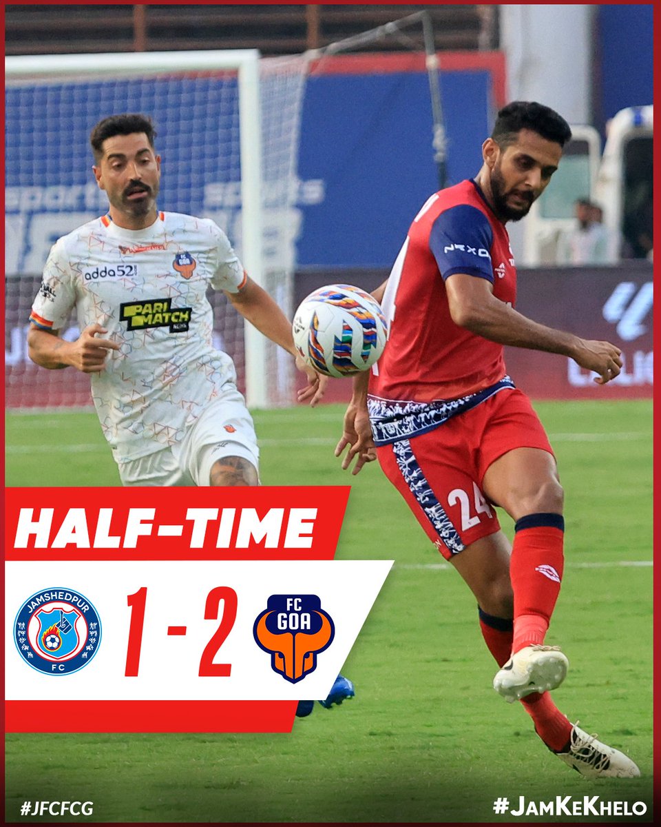 More work to do in the second half. #JamKeKhelo