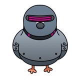 rum8___'s tweet photo. ハトロボが出現!
超可愛いハトにもっと配達させよう！ https://t.co/SbhLyeMJbH