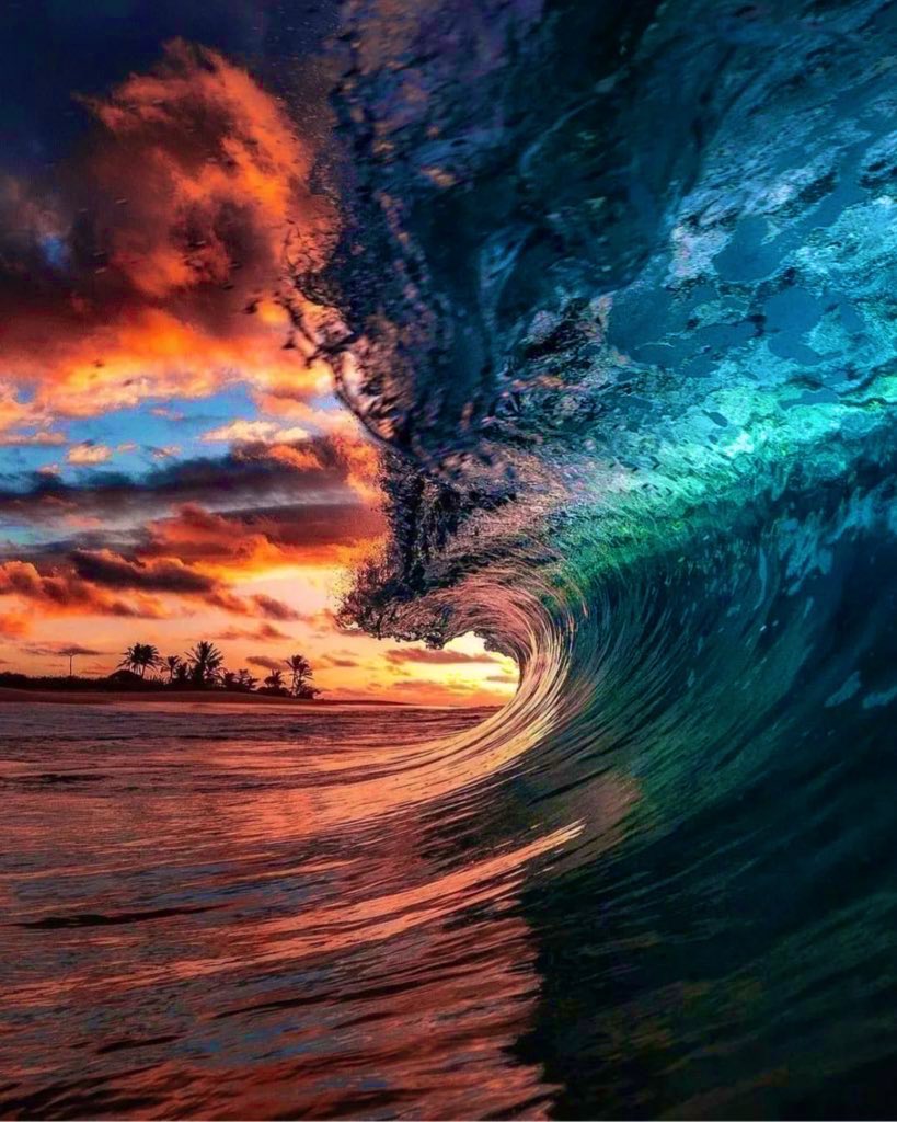 Ocean sunset