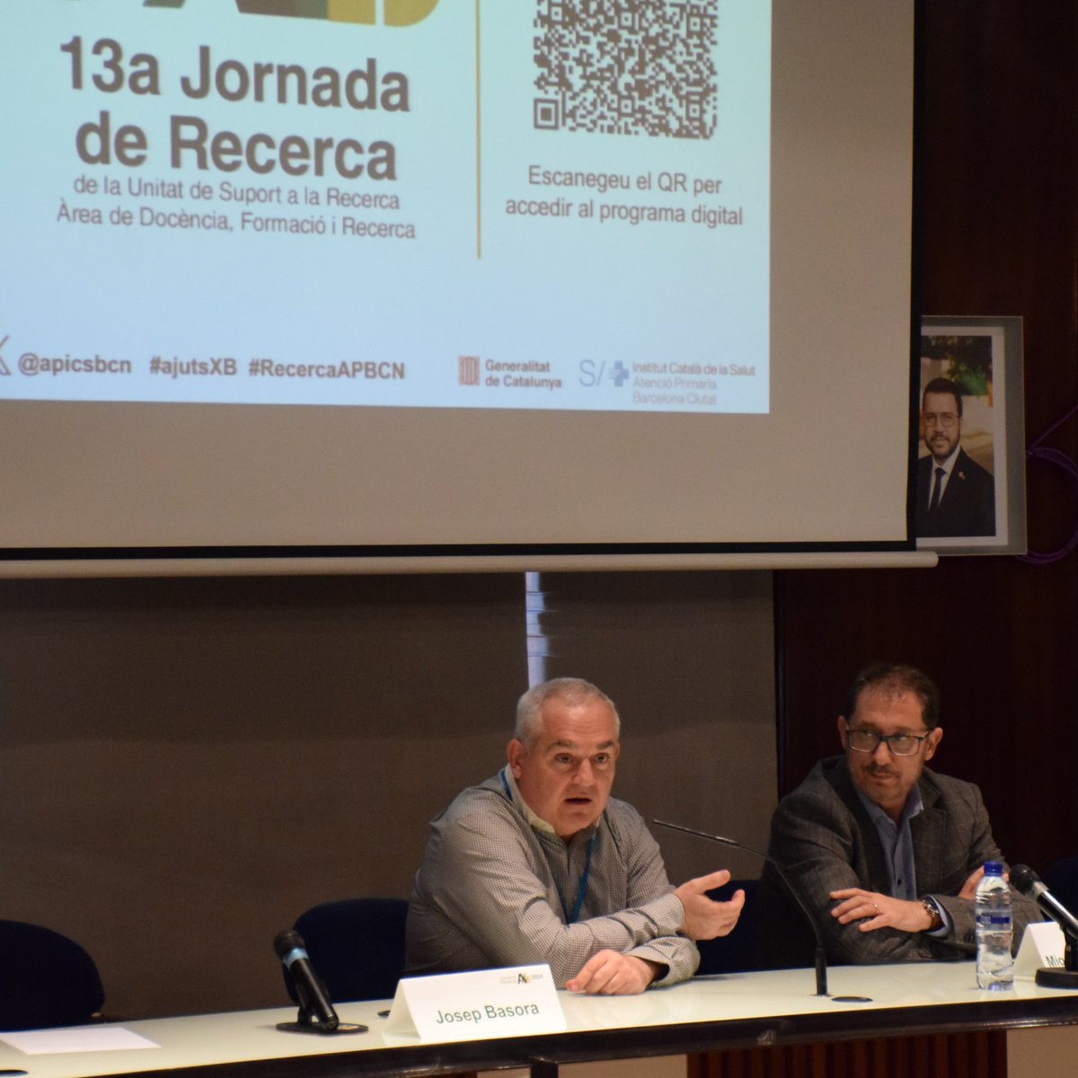 El director de <a href="/IDIAPJGol/">IDIAPJGol</a>, Josep Basora, fa la cloenda de la 13a Jornada dels #AjutsXB oferint el suport de l'institut que lidera per fer recerca: "La recerca en atenció primària és possible, ha avançat molt i encara avançarà més" #RecercaAPBCN