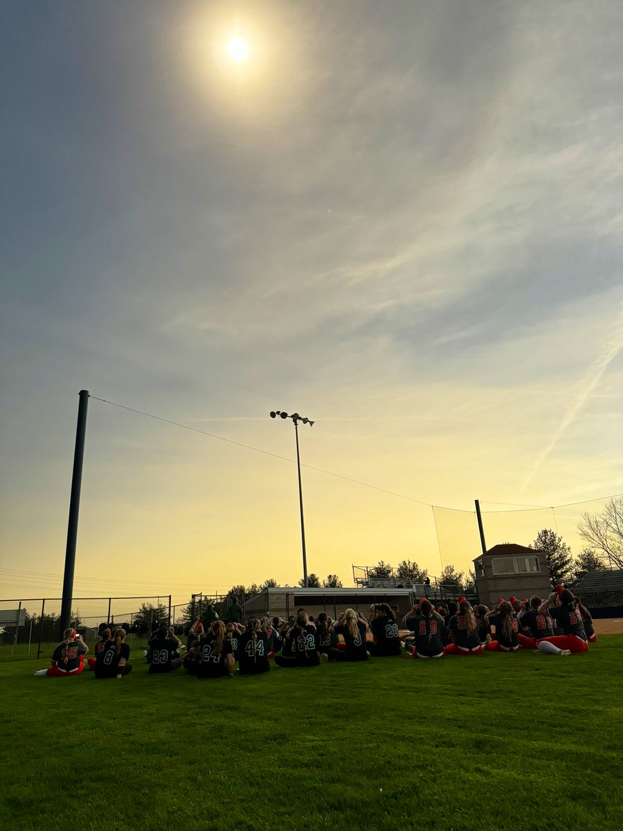 Heading into another gameday reminiscing on God’s goodness, the solar eclipse, and knocking off #16. 🙌🏼☀️🌙🥎
