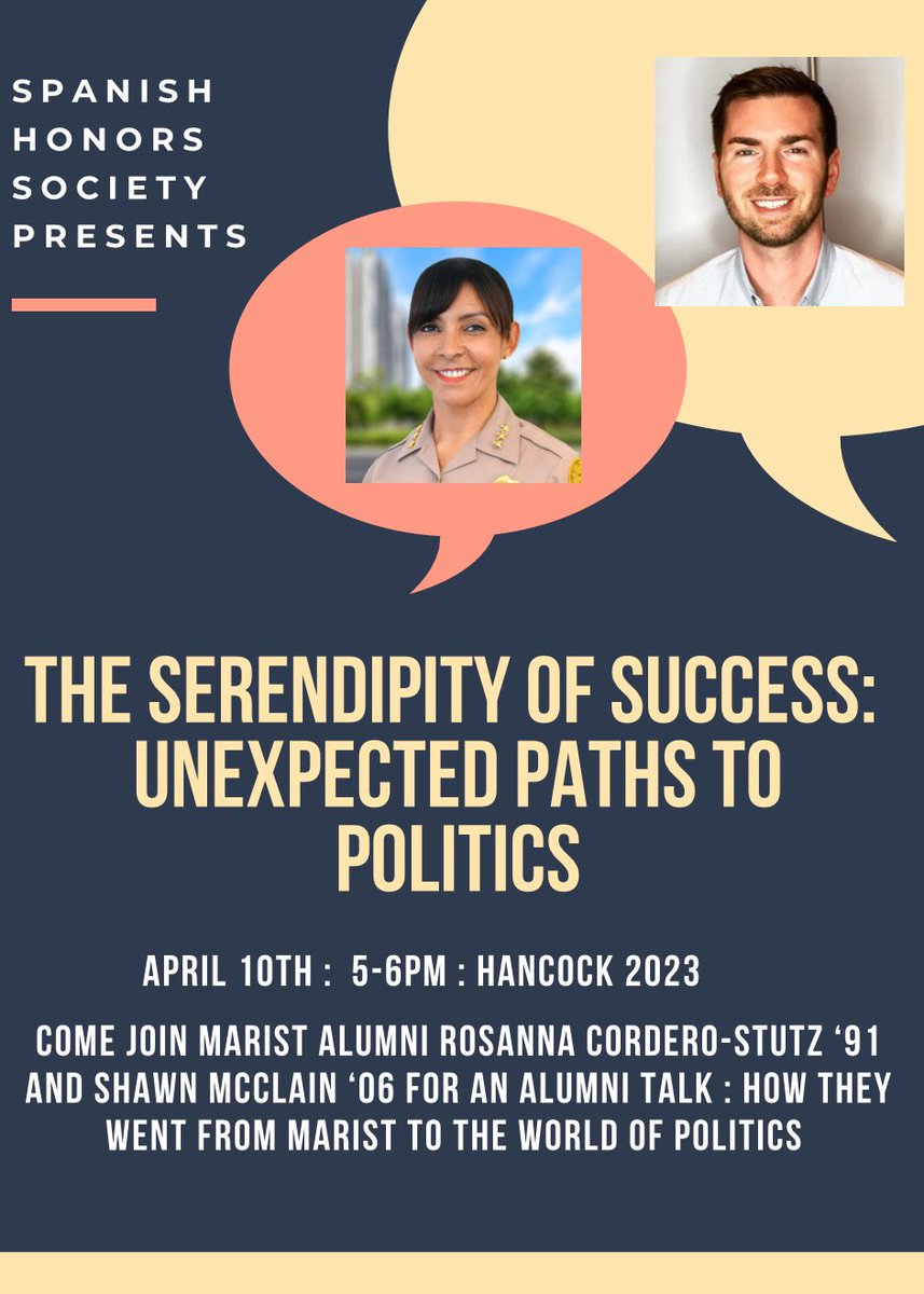 MaristCCS's tweet image. Two on-campus organizations are hosting career-related events tomorrow, April 10. Take advantage of these chances to learn about career paths in finance/accounting and politics.