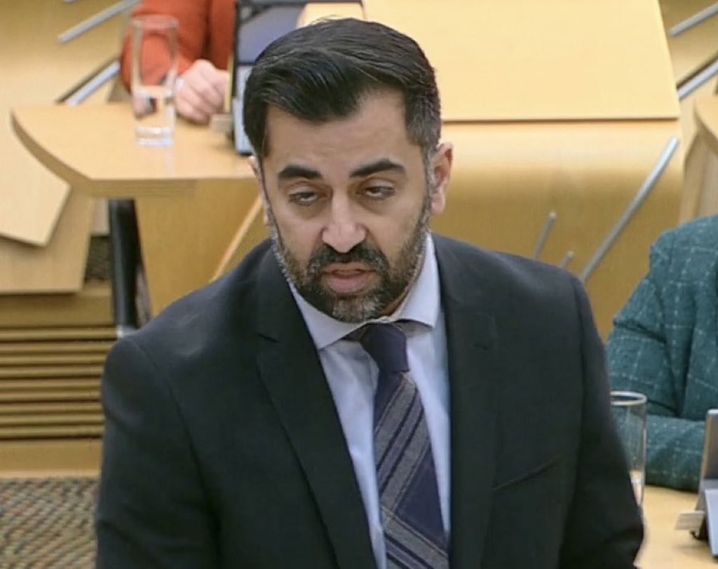 Police Scotland has today confirmed that they have arrested PM Humza Yousaf’s brother in law and charged him with abduction and extortion. Ramsay El-Nakla, 36, is the brother of Yousaf’s wife, Nadia El-Nakla and is due to appear in court later today. In photo Yousaf.