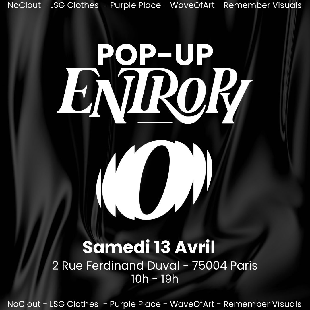 On en a pas parlé ici mais on organise un Pop-Up sur Paris ce Samedi

5 marques émergentes seront la pour défendre leurs produits 

Hâte de vous rencontrer la bas