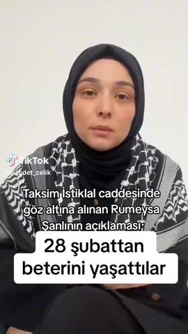 Rumeysa Şanlı 
📌Ankara'da yaşıyor
📌1999'da başörtüsü yasağı sebebiyle Kırıkkale Üni. Kimya Bölümü'nü 2. Sınıfta bırakmak zorunda kaldı
📌43 yaşında
📌'Genç gösterdiği için yalancılıkla suçlandı' iftiralara hakaretlere maruz kaldı. Troller tarafından sosyal medyada linç edildi