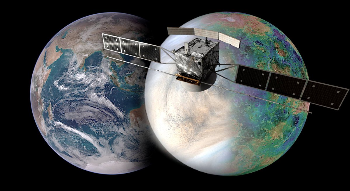#Envision is an ESA-led mission in partnership with @NASA that aims to understand why Earth’s closest neighbour, Venus, is so different! It will be the first mission to investigate Venus from its inner core to its upper atmosphere, characterising the interaction between its:…