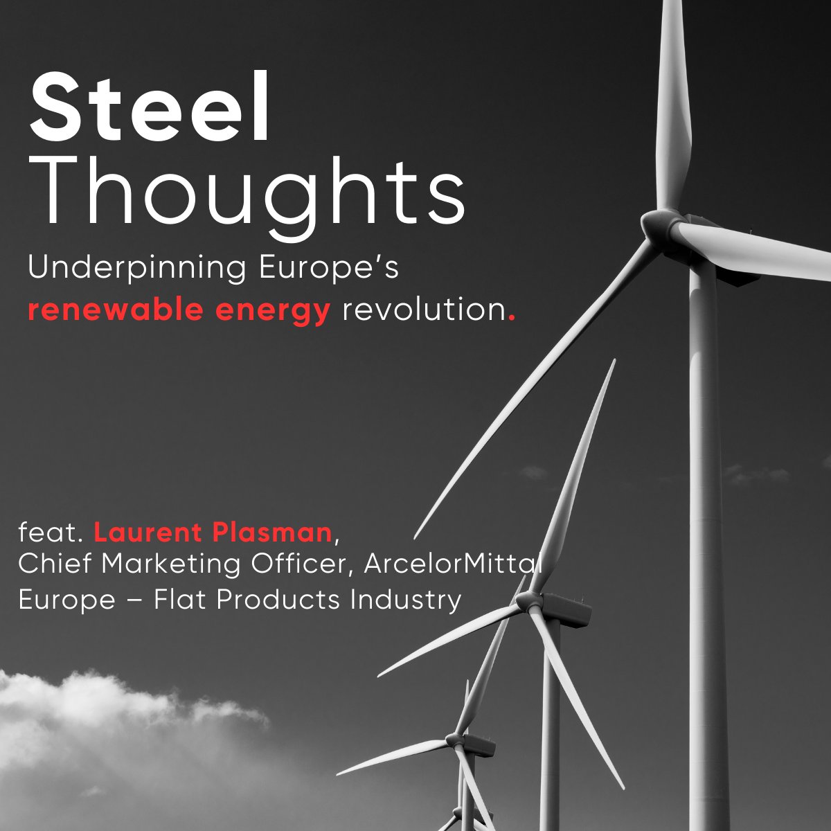 Laurent Plasman, Chief Marketing Officer, ArcelorMittal Europe – Flat Products Industry, discusses Europe's ambitious green energy plans, the impact this is having on the steel industry and how ArcelorMittal is responding. corporate.arcelormittal.com/smarter-future…… #SteelThoughts, #SmarterSteel,