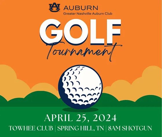 🚨🚨🚨🚨🚨🚨🚨🚨🚨🚨🚨
Final call to register for our annual golf tournament! Need a team? Email us; we have a list of people looking for teammates! Have a foursome? Sign up by Monday, April 15 at auburnnashville.com/golf 🏌️⛳️😎