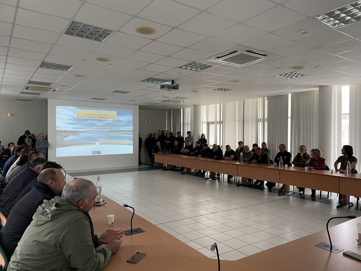 L’ensemble des filières agricoles insulaires étaient présentes ce matin dans les locaux l’<a href="/OEHC_/">OEHC</a> . L’<a href="/ILOCC20/">ILOCC</a>  a participé aux échanges. A gestione di l’acqua hè sempre stata una primura pè l’Ilocc, ch’ella sia pè ciò chì tocca à e nostre bande o i nostri prati. Tutti inseme!