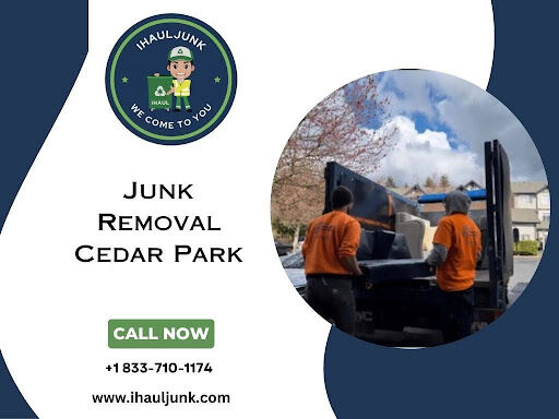 iHaulJunk1's tweet photo. Junk Removal Cedar Park

Are you feeling overwhelmed by the mess and clutter in your Cedar Park home or business? It's time to regain control with iHaulJunk, Inc's premier Junk Removal Cedar Park. Our dedicated team is here to help you clear out the unwanted items quickly https://t.co/wH3OTC4Xoa