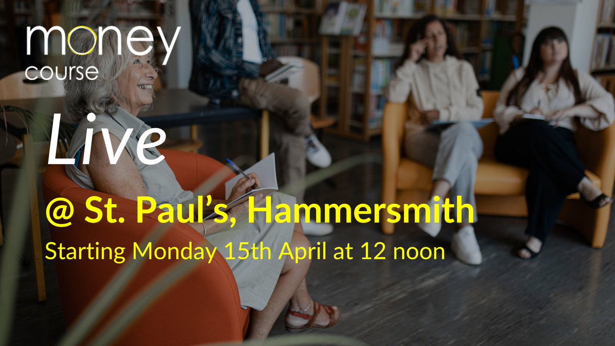 CrosslightAdv's tweet photo. We have two Money Courses taking place this month in Hammersmith, and we would love to see you there.
The Money Course is FREE to attend and we would love to see you there!
Find out more and sign up ⬇️
https://t.co/IadcrghE3m
#MoneyEducation #MoneyCourse #Hammersmith #London https://t.co/8VFKsTvGFC