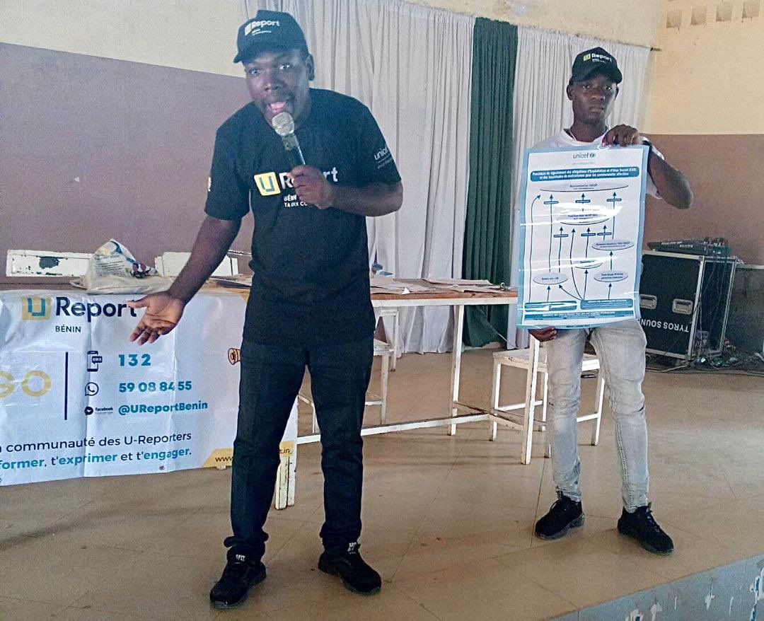#UPresentation 

Hello champion.e.s !

Descendons à Gogounou découvrir la communauté UReport. 

Pour réduire les violences faites à l’égard des filles et femmes dans leur communauté,