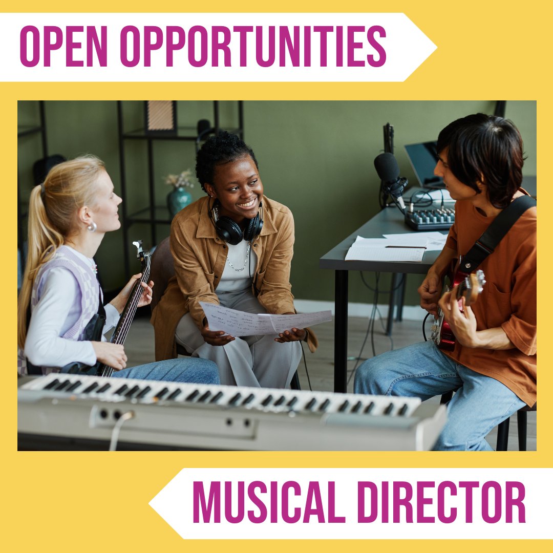 📣 Creative Job Opportunity! 📣 We're looking for a South West-based Musical Director for the world premiere production of a new play by Sarah Dickenson @sedickenson. ⏰ Deadline: Fri 26 Apr, 5pm 👉 bit.ly/ent-work-with-… #ArtsJobs @artsjobs @artfuljobs @workcultureuk