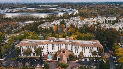 This Hilton Garden Inn in Cupertino is in imminent monetary default:

- 165 keys
- $32mm of CMBS (~$194K per key)
- Loan matures at end of year
- 1.27x DSCR at current ~4% interest 
- Refi today would be a cash in refi
- Extension will likely be cheaper for sponsor in near-term