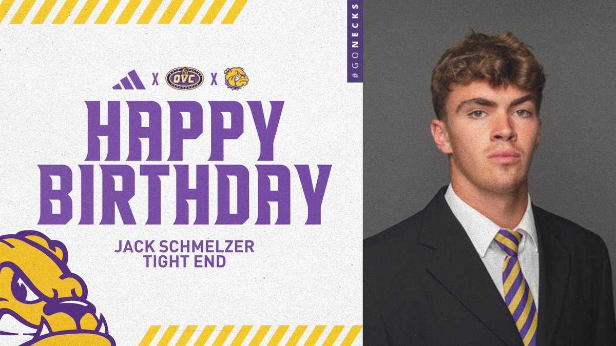 WIU Football would like to wish @jackschmelzer00 a very Happy Birthday! #GoNecks | #OneGoal | #ECI