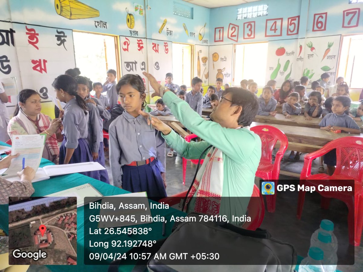 PduamNss's tweet photo. A Health Camp was organized on 09/04/2024 in the adopted school of NSS Unit of our college. The programme was supported by BPHC Kharupetia. NSS Volunteers were actively involved for Shramdaan. https://t.co/zwUajXr88H