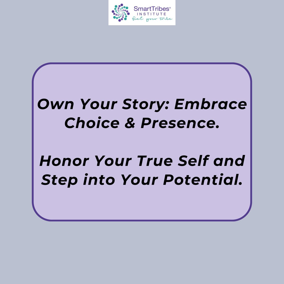 Embrace choice and presence, honor your true self, and step into your potential. Your story is yours to own, filled with moments of empowerment and growth. Say YES to yourself! Click here to explore our weekly reflection: buff.ly/3U86hMs