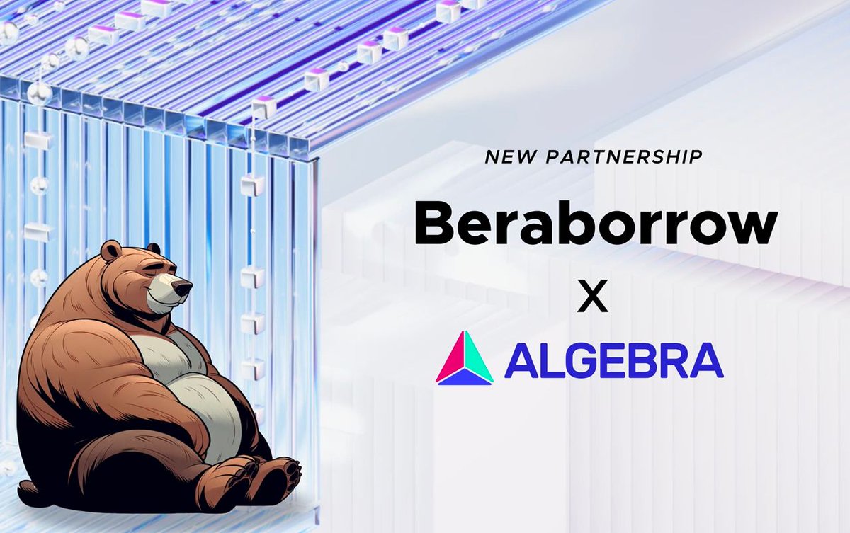 beraborrow's tweet photo. @CryptoAlgebra x @beraborrow 

Something big is cooking.

More on this thoon... https://t.co/OjZMAN84Sy