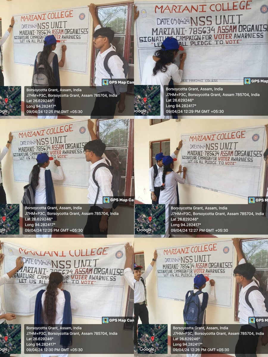 NSS Unit, Mariani College, Jorhat, Assam tweet media