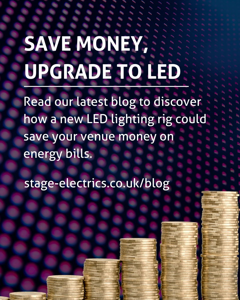 stage_electrics's tweet photo. Is your venue looking to upgrade to LED? π·
Check out our latest blog here to start saving today: https://t.co/8zZHlPLpmb
#StageElectrics #wemakeperformancepossible #LED #UpgradetoLED #LEDlightingupgrade #tungstenvsled https://t.co/MI1N5VypF0