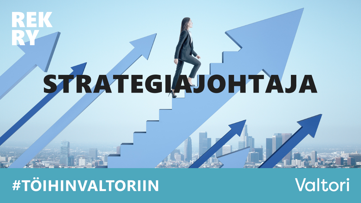 Haemme Valtorin johtoryhmään strategiaprosessista vastaavaa johtajaa.
 
Toimit keskeisessä roolissa kehittäen Valtorin strategiakokonaisuutta.

Hae viimeistään 23.4. Lisätietoa tehtävästä valtiolle.fi/fi/tyopaikat/s…

#TöissäValtiolla #strategiajohtaja #rekry