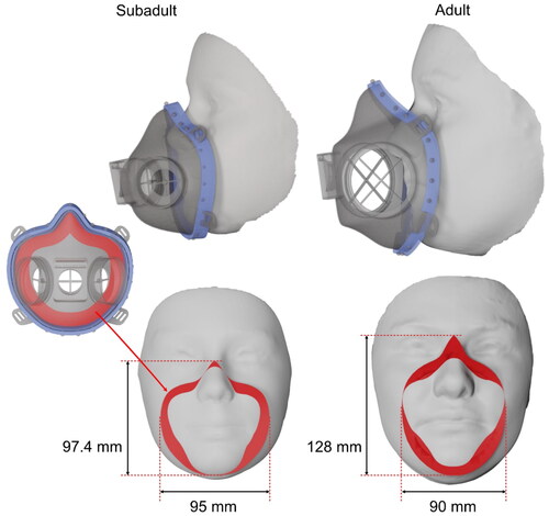 Virtual fit and design improvements of a filtering half-mask for sub-adult wearers tandfonline.com/doi/full/10.10…