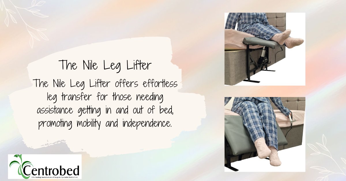 The Nile Leg Lifter offers effortless leg transfer for those needing assistance getting in and out of bed, promoting mobility and independence. #sleepwell #BetterSleep #disabilitypride #UpgradeYourSleep #disabilitysupport #disabilityawareness