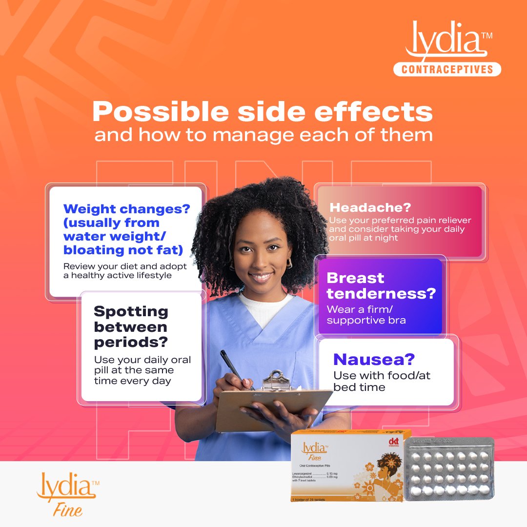 Lydia Contraceptives EA tweet media