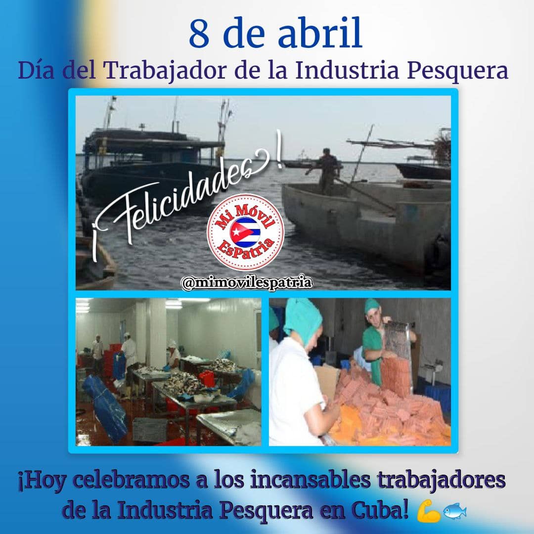 Reconocimiento al  arduo trabajo de aquellos que día a día se embarcan en la mar. Rindamos homenaje a los mártires del sector Aracelio Iglesias y Rafael Cabrera Mustelier #CubaViveEnHistoria <a href="/IsaRamn3/">Isabel Ramón Castillo</a> <a href="/IleanaMartinHe3/">Ileana Martin Hernández</a> <a href="/EvelioHerreraP1/">Evelio Herrera Padron</a>