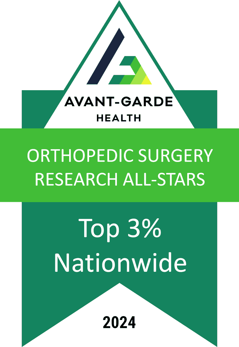 Just found out I am in the top 3% on the 2024 Orthopedic Surgery Research All-Star list!  For someone who started doing research later in my career, this is a real honor.  I am grateful to all of those who have helped me achieve it. #HealthcareResearchAllStars lists,…