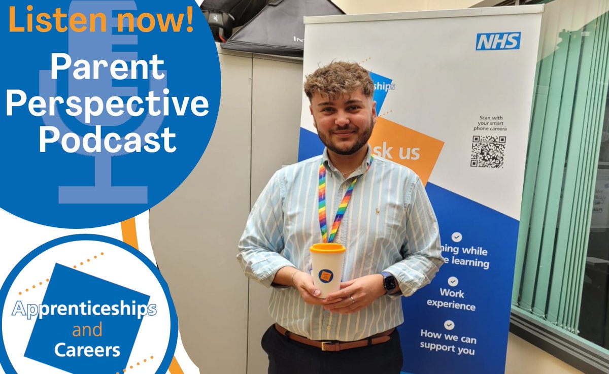 🎙️Check out our Parent Perspective Podcast to hear about Josh's #apprenticeship journey as well as the perspective of his mother - also a member of staff at @gloshospitals. #CareersDay #CareersFamily #SkillsforLife #StepintotheNHS #WearetheNHS