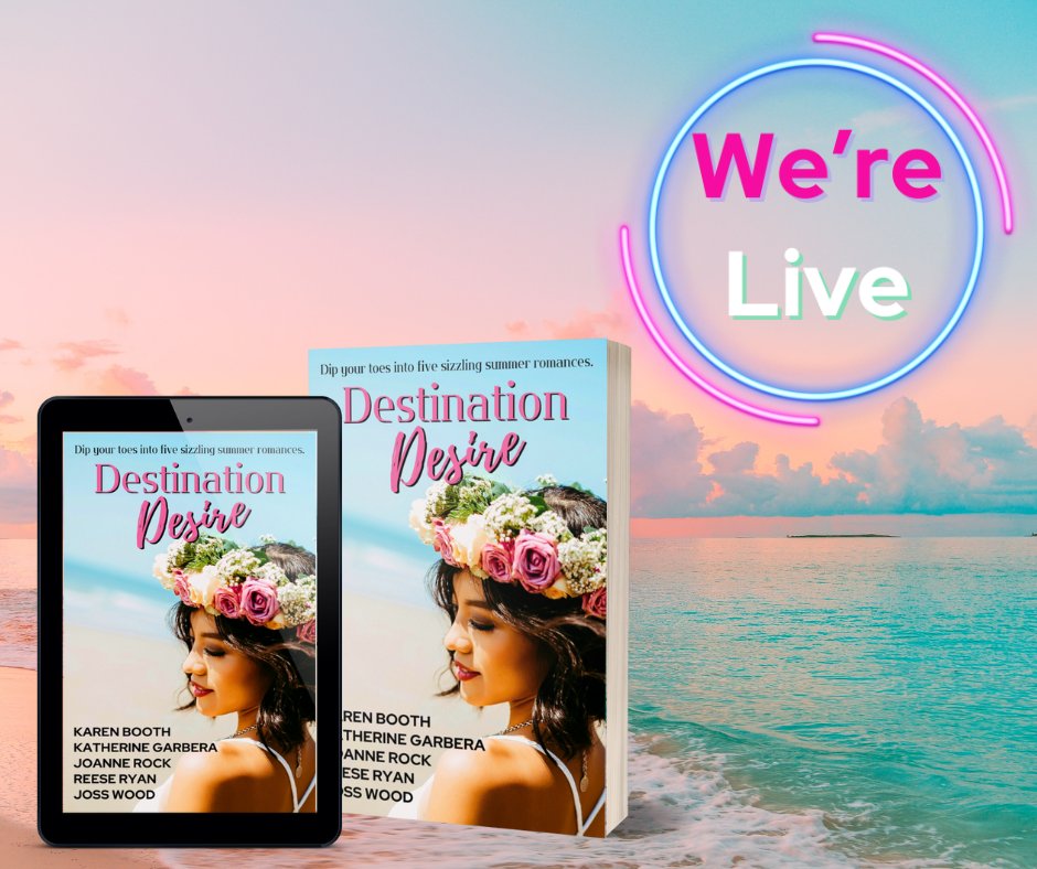 Our Destination Desire project is LIVE!!!

Join us-- @joannerock6 @karenbbooth @katherinegarbera @reeseryanwrites and me-- for an amazing romance experience 💖💖💖 
👇👇👇👇👇
kickstarter.com/projects/desti…