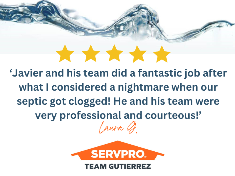 We love when our favorite day rolls around: #TestimonialTuesday 

#Googlereview #customerservicematters #waterdamage #firedamage #mold #biohazard #restoration #repair #residential #commercial #rockville #olney #silverspring #laurel #beltsville #greenbelt #SERVPRO #TeamGutierrez