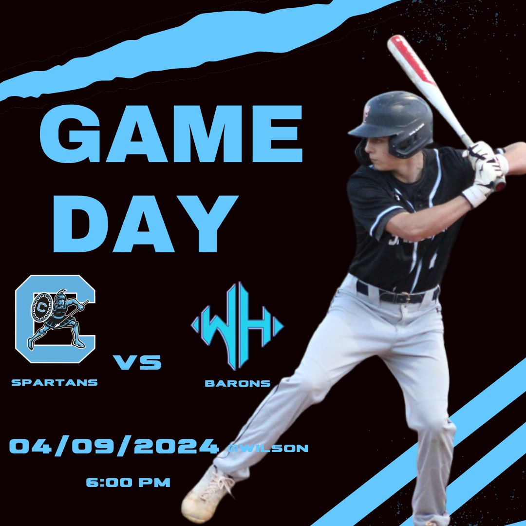 It's Game day! Our Baseball team will be taking on Wilson Hall away tonight! APRIL 9, 2024 6:00 PM Location: Wilson Hall School 520 Wilson Hall Rd Sumter, SC 29150 #camdenmilitary #baseball
