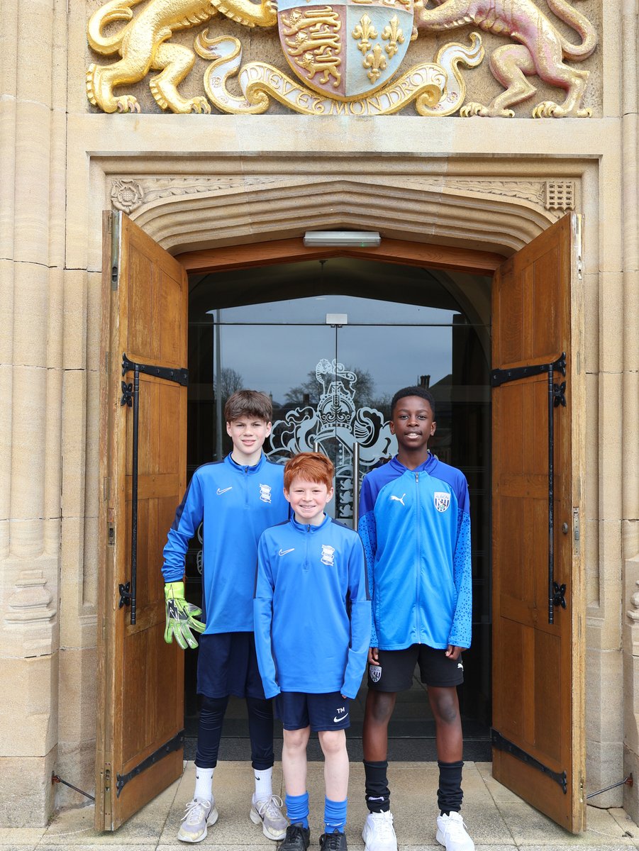 Did you know some of our very own are making waves in local football club academies? ⚽️ 🎉 Michael and Toby have been selected for the @BCFC Academy, while Ayomide has secured a spot in the @WBA Academy. Best of luck boys! 👏