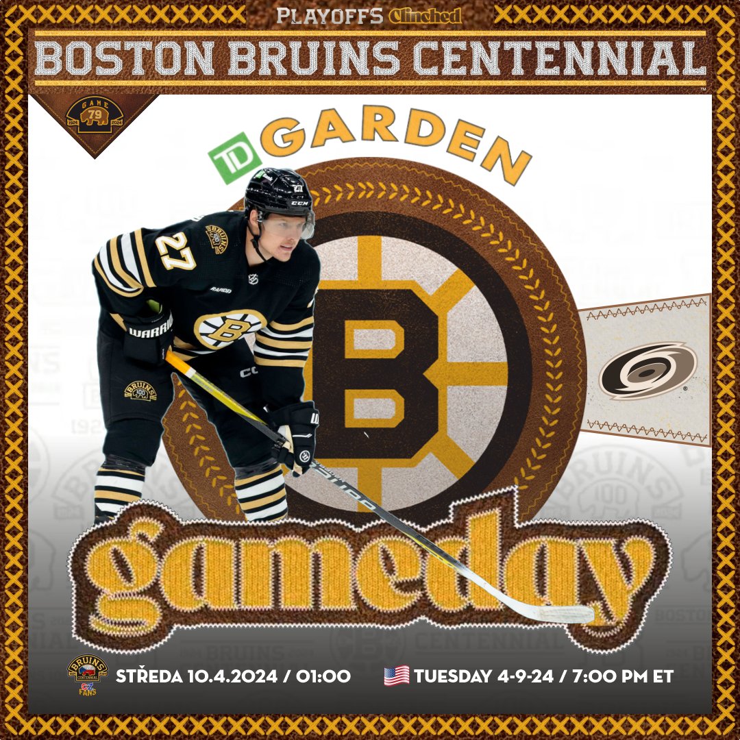 LET’S GO BRUINS !!!
🖤💛🐻💛🖤

#NHLBruins #clinched #bruinsfamily #bostonbruinsCZfans #bruins #bostonbruins #nhl #hockey #hockeylife #Gameday #centennial