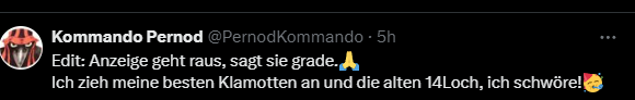 seuworst's tweet photo. Ich freu mich dann jetzt schon auf die Anzeige von @buschilein70 und auf die Kenntnisnahme ihrer Privatadresse. 😍
#hetzlichendank
#rechtkommt https://t.co/TzRqIe2J1b