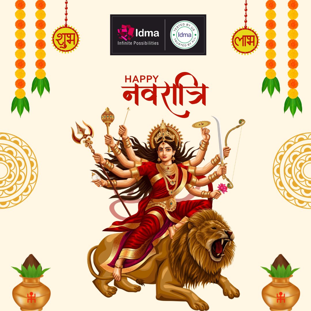 The nine forms of Goddess Durga bring nine different strengths to the world. May you be blessed with all. Happy Navratri😇✨

#Navaratri #festival