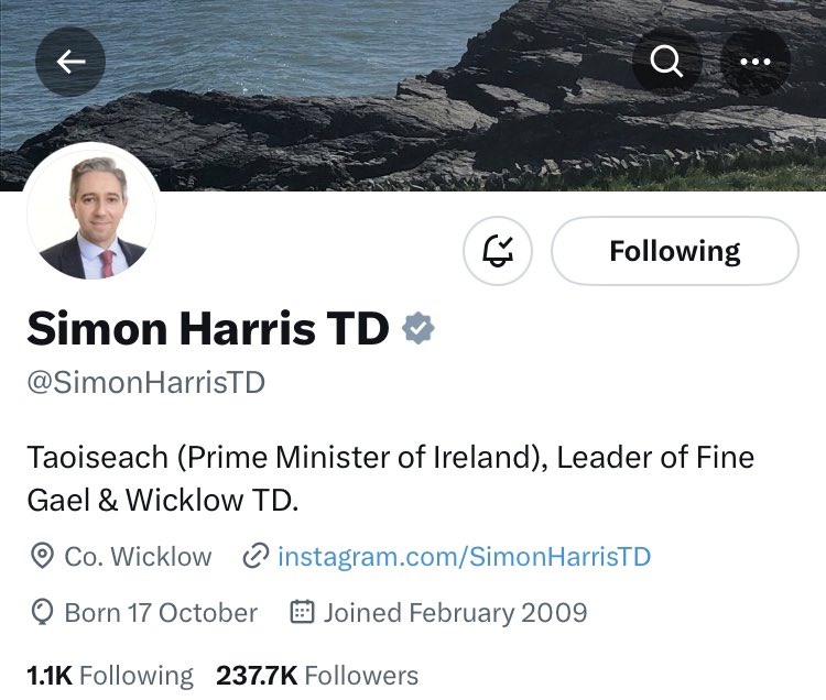 The TikTok Taoiseach wastes no time in updating his profiles.