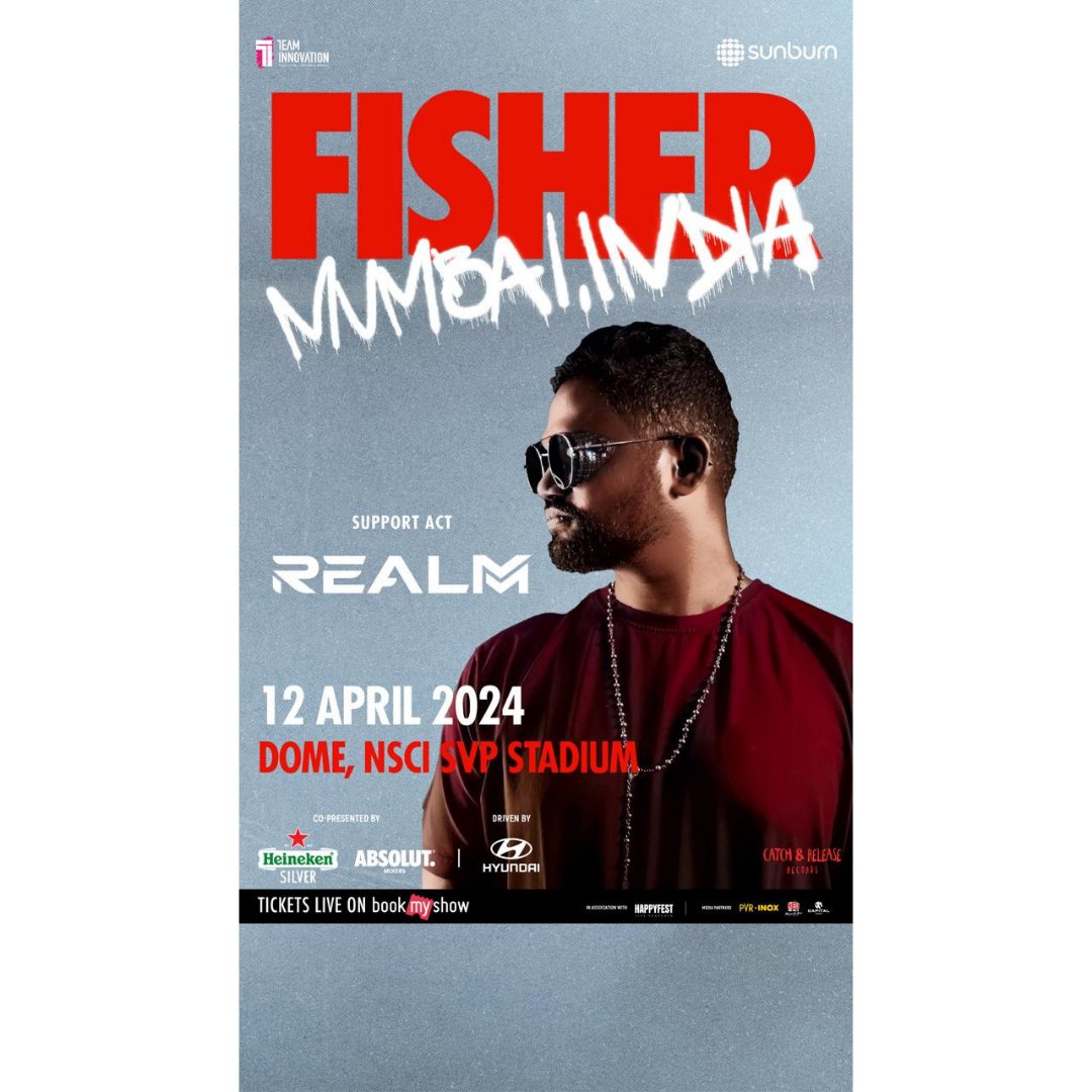 Excitement is in the air! Join @manavhmehta aka @officialrealmm at the Dome, NSCI SVP Stadium on April 12th for the season's hottest music event with @followthefishtv! Witness opening for the legendary FISHER.

#Manavmehta #fisherlive #edm #technomusic #melodictechno #realmm