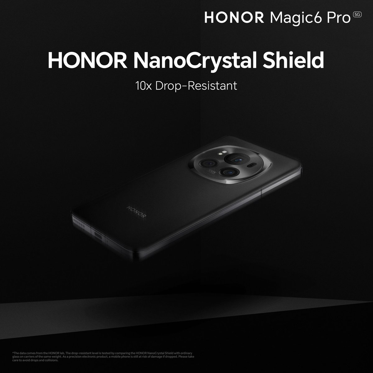 Of course the #HONORMagic6Pro has a Nanocrystal Shield with a 10x Drop Resistance Let us know in the comments what else make this device so magical, and we might sprinkle some joy of a HONOR 90 your way ✨ Increase your chances by retweeting, tagging a friend using our…