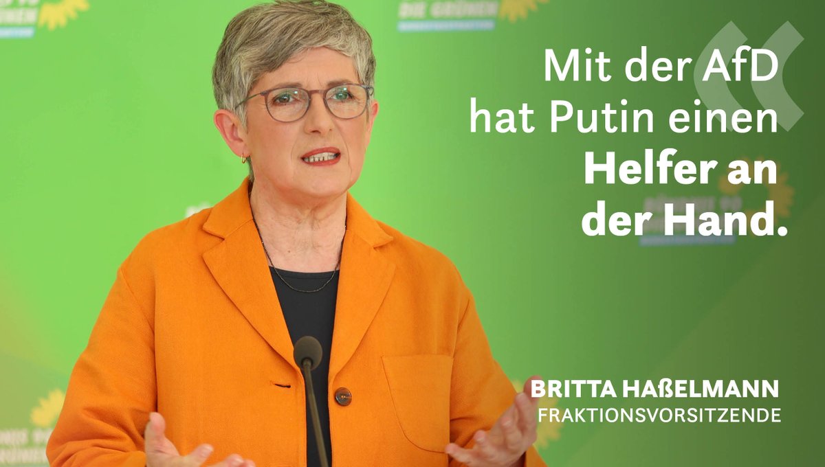 Putins Propaganda verbreitet Desinformation, um westliche Demokratien zu schwächen. Die Veröffentlichungen um mutmaßliche Geldzahlungen an den #NoAfD-Abgeordneten Bystron brauchen daher dringend Aufklärung.
Wir müssen unsere Demokratie und Freiheit vor ihren Feinden schützen!