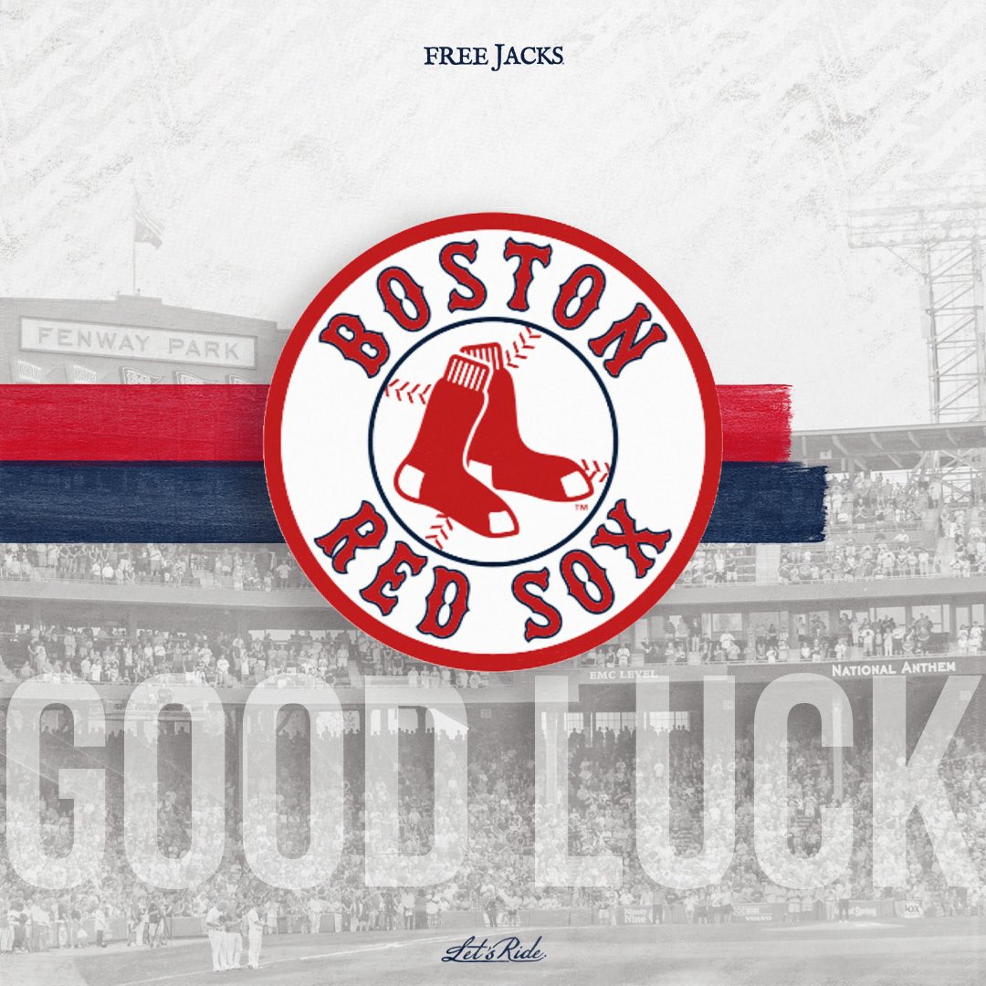 Good luck to our friends the @RedSox today at Fenway Park Opening Day! 🏉🤝⚾️