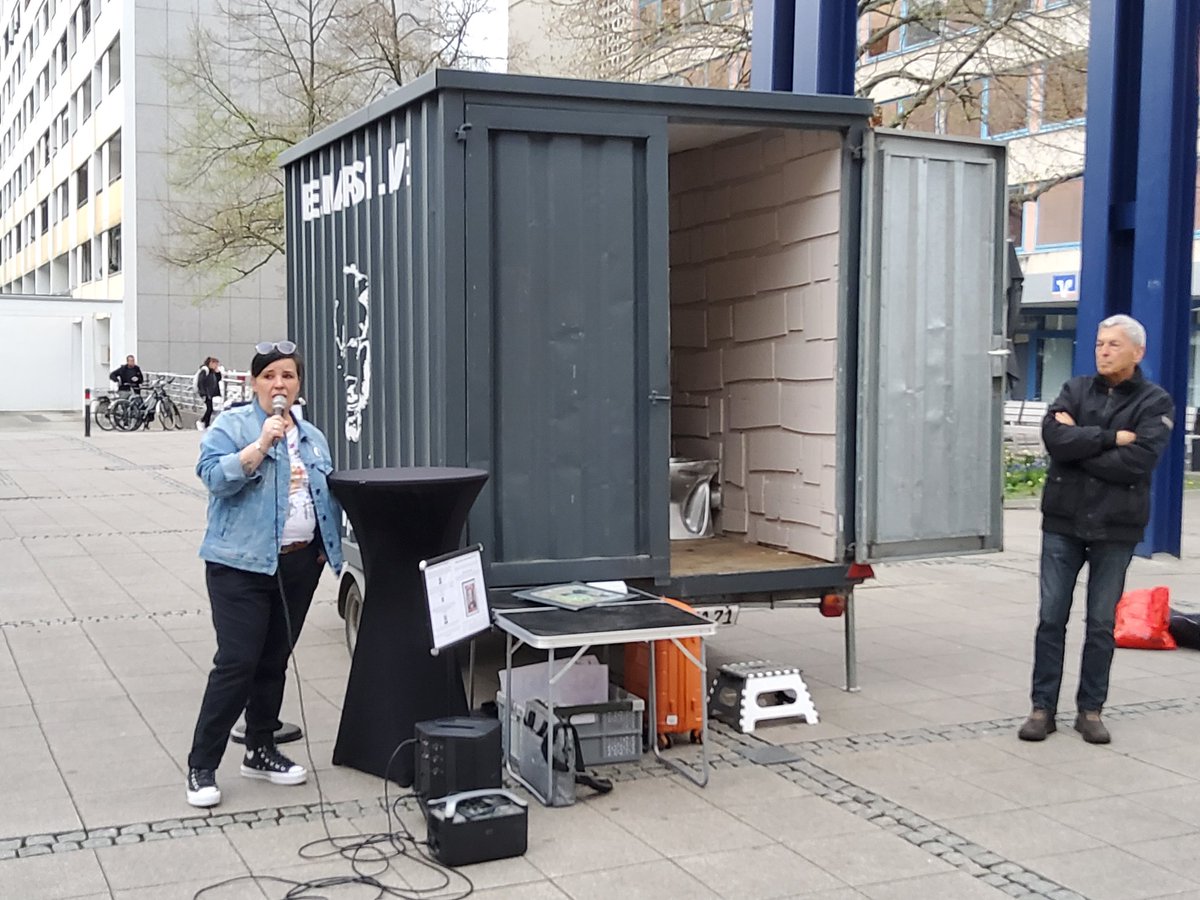 Zzgl. zu dem Video von unserer Mahnwache in Dessau am 05.04.24 noch einige Fotos u.a. von unseren Gästen vom BSW.