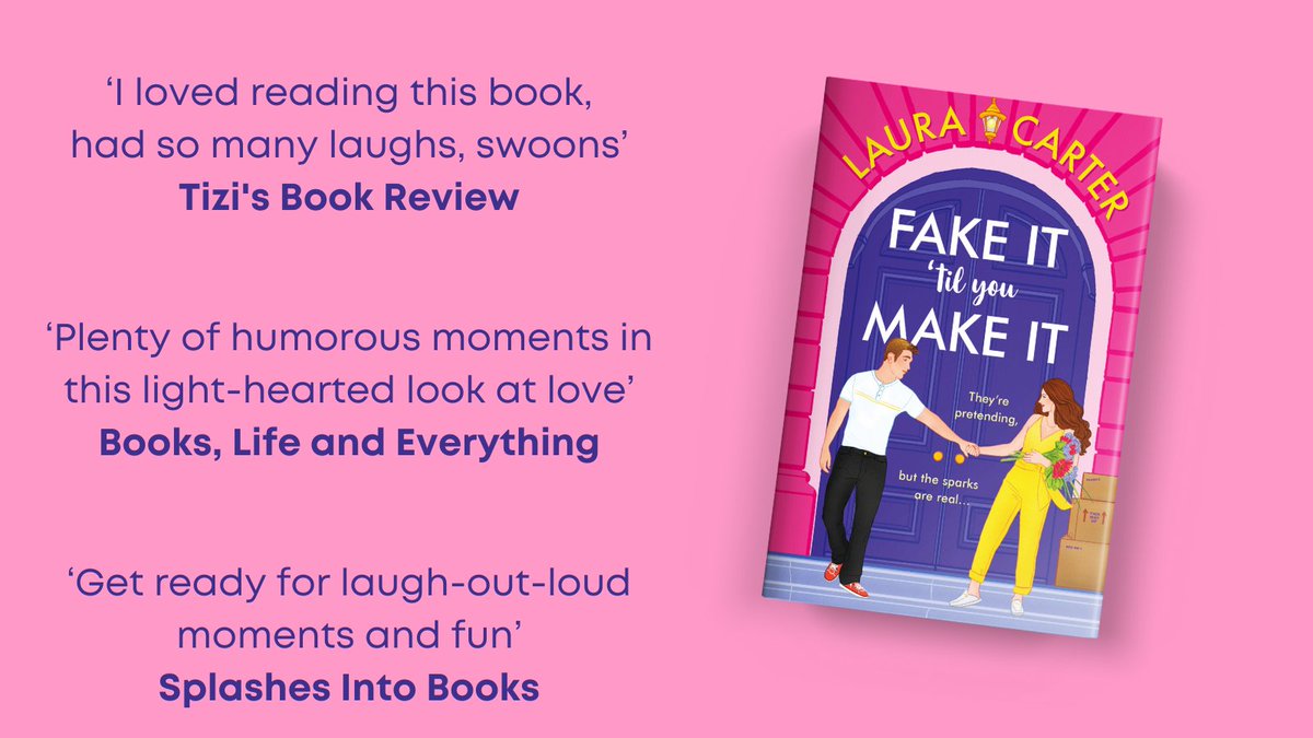 Thank you to @bookslifethings, @Tiziana_L and @bicted for their recent reviews on the #FakeItTilYouMakeIt by @LCarterAuthor  #blogtour 

Pick up a copy today ➡️  mybook.to/FakeItSocial