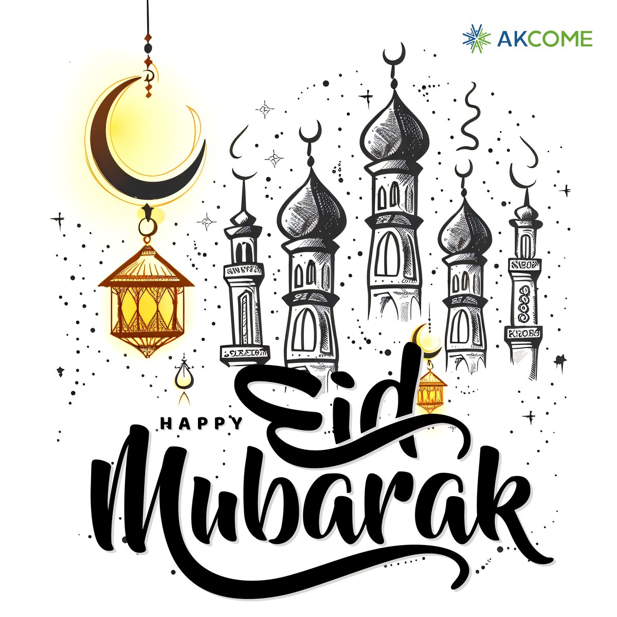 🌙 Wishing our Muslim partners and colleagues around the world a joyful Eid Mubarak and happy holidays! 🥳 May your celebrations be filled with love, and cherished moments with loved ones. 🙌 Stay joyous and happy always! ❤️ #EidMubarak #ramadan2024