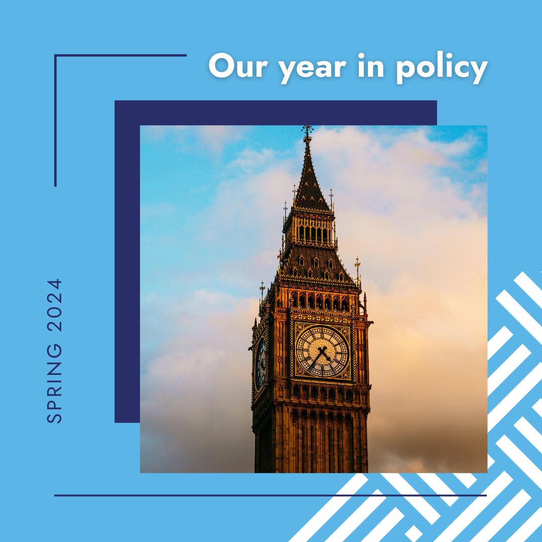 Spring is in the air... and we've been busy this year. In this new blog, our Policy and Public Affairs Officer, Tara, has highlighted just some of what we've done to influence government so far in 2024: buff.ly/3TUatxM