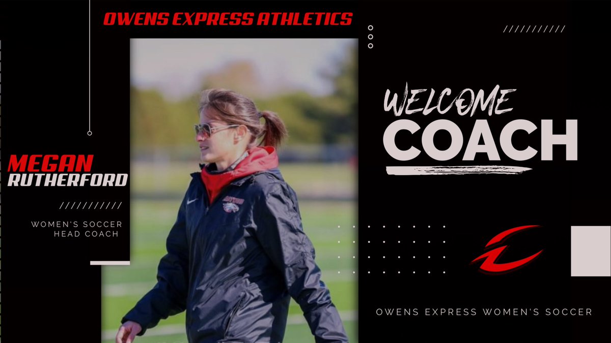 The Express Athletic Department is pleased to announce the hiring of Megan Rutherford to lead the Express Women’s Soccer program. @OwensCC