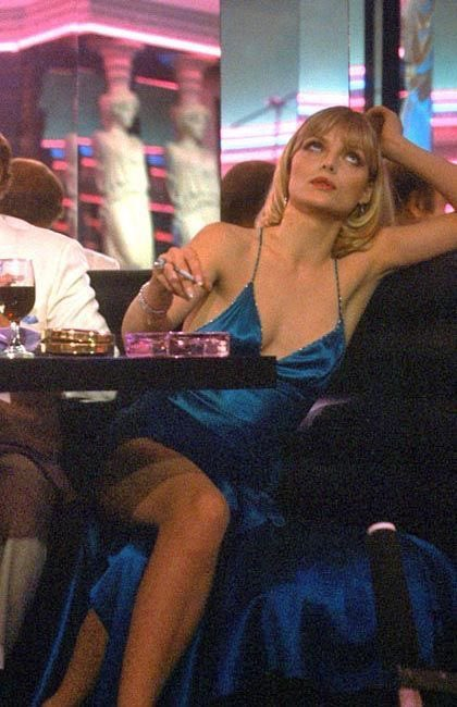 TheCinesthetic's tweet photo. Michelle Pfeiffer in Scarface, 1983 https://t.co/u8pS5sJzOF