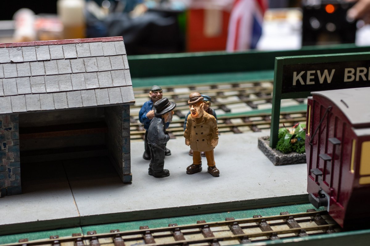 We have the Association of 16 mm Narrow Gauge Modellers in this weekend! Come say hi April 20 and 21! Enjoy the wonderful model trains in full steam on a purpose built track, learn all about how they work and watch them in action! waterandsteam.org.uk/event/associat…